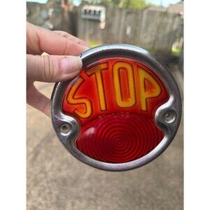 VTG Style Brake Stop Tail Light, Taillight, Ratrod, Model A Ford, Brown Bi-lite